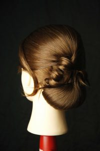 北村会のセットアップをしたウィッグ