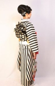 太田市,美容室プニムで成人式仕度をしたお客様